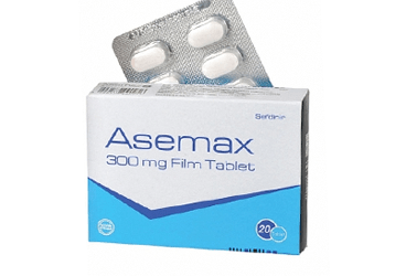 ASEMAX 300 MG 10 FILM TABLET